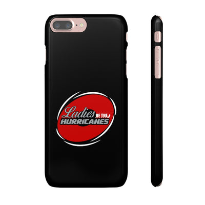 Ladies Of The Hurricanes Snap Phone Cases In Black