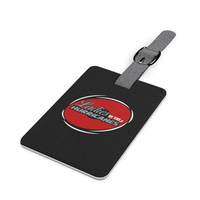 Ladies Of The Hurricanes Leather Luggage Tag