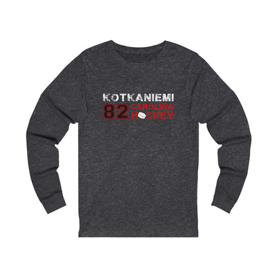 Kotkaniemi 82 Carolina Hockey Unisex Jersey Long Sleeve Shirt