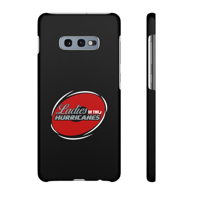 Ladies Of The Hurricanes Snap Phone Cases In Black