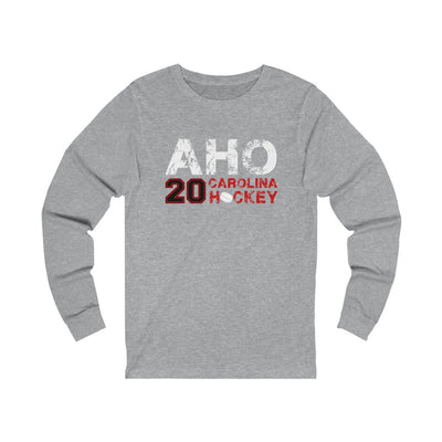 Aho 20 Carolina Hockey Unisex Jersey Long Sleeve Shirt