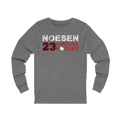 Noesen 23 Carolina Hockey Unisex Jersey Long Sleeve Shirt