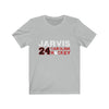 Jarvis 24 Carolina Hockey Unisex Jersey Tee