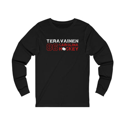 Teravainen 86 Carolina Hockey Unisex Jersey Long Sleeve Shirt