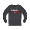 Staal 11 Carolina Hockey Unisex Jersey Long Sleeve Shirt