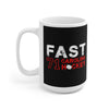 Fast 71 Carolina Hockey Ceramic Coffee Mug In Black, 15oz