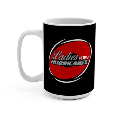 Ladies Of The Hurricanes Ceramic Coffee Mug In Black, 15oz