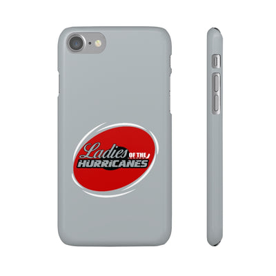 Ladies Of The Hurricanes Snap Phone Cases In Silver