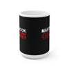 Martinook 48 Carolina Hockey Ceramic Coffee Mug In Black, 15oz