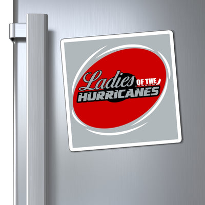 Ladies Of The Hurricanes Multi-Use Magnets In Silver