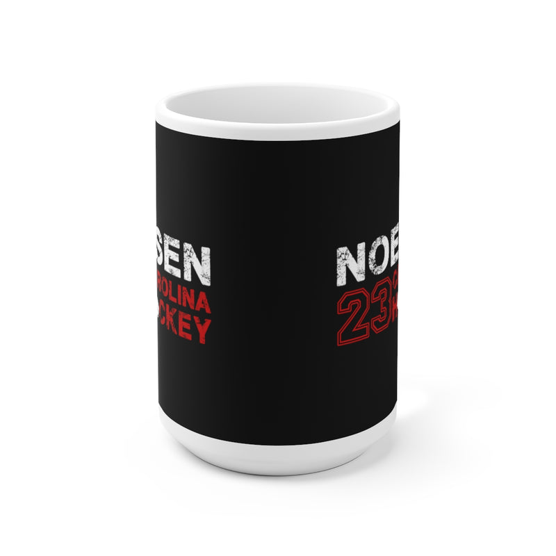 Noesen 23 Carolina Hockey Ceramic Coffee Mug In Black, 15oz