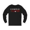 Kochetkov 52 Carolina Hockey Unisex Jersey Long Sleeve Shirt