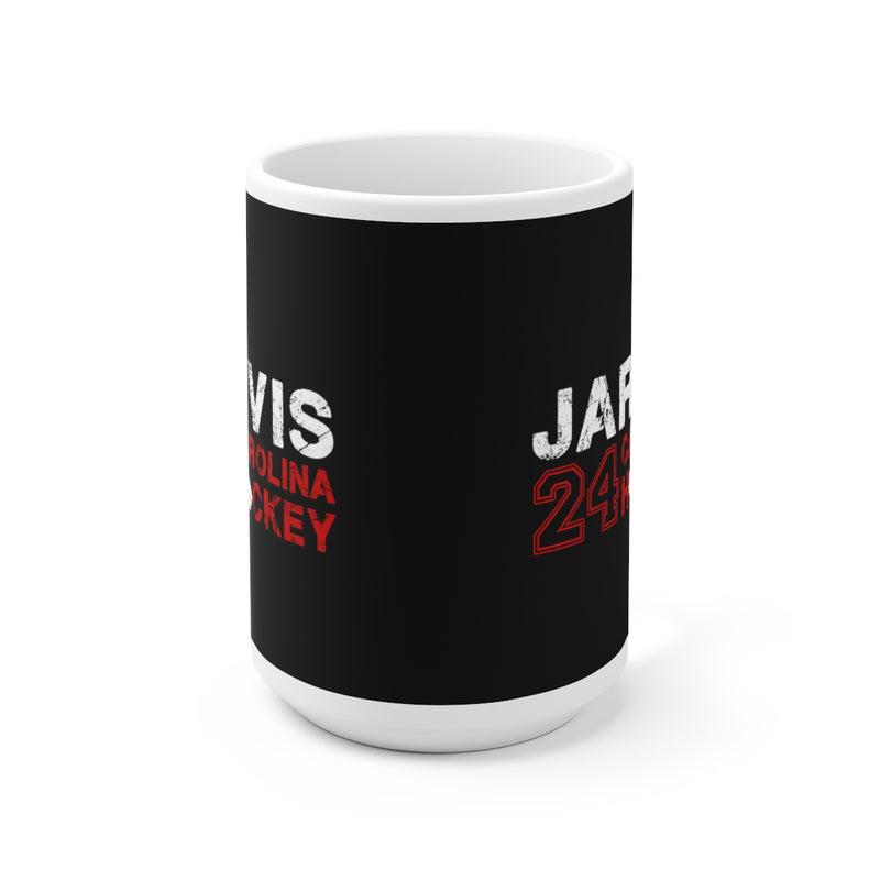 Jarvis 24 Carolina Hockey Ceramic Coffee Mug In Black, 15oz
