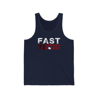 Fast 71 Carolina Hockey Unisex Jersey Tank Top