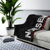 Noesen 23 Carolina Hockey Velveteen Plush Blanket