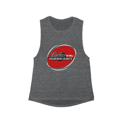 Ladies Of The Hurricanes Flowy Scoop Muscle Tank