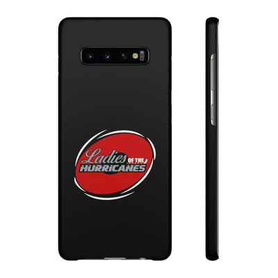 Ladies Of The Hurricanes Snap Phone Cases In Black