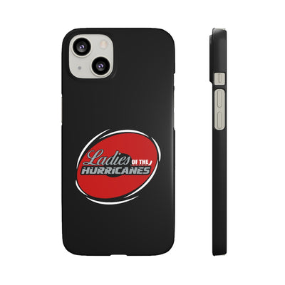 Ladies Of The Hurricanes Snap Phone Cases In Black