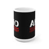 Aho 20 Carolina Hockey Ceramic Coffee Mug In Black, 15oz