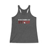 Svechnikov 37 Carolina Hockey Women's Tri-Blend Racerback Tank