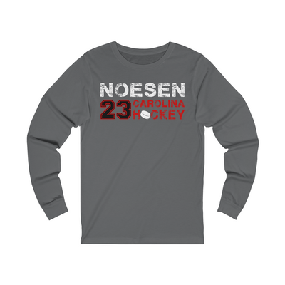 Noesen 23 Carolina Hockey Unisex Jersey Long Sleeve Shirt