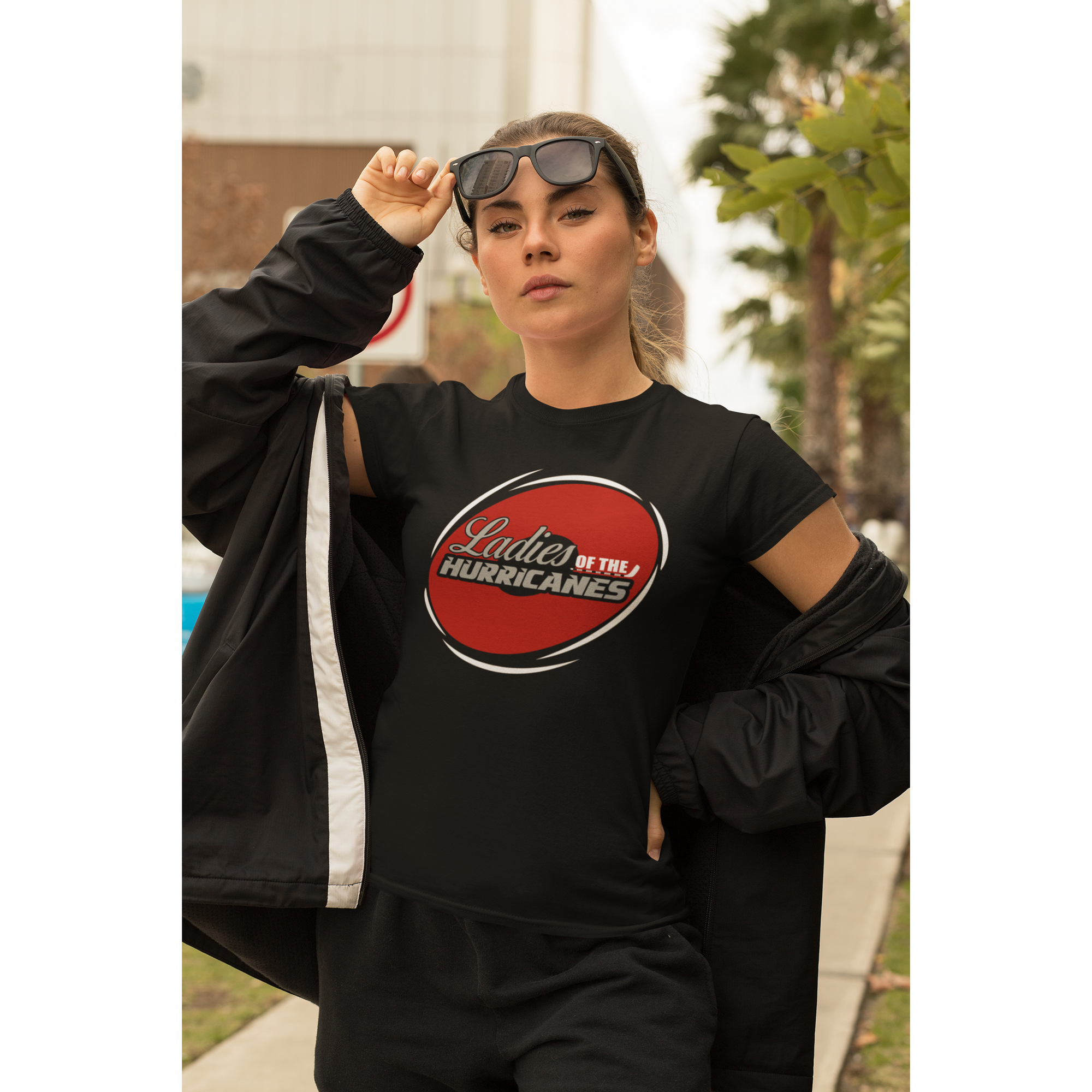 Ladies Of The Hurricanes Women's Slim Fit Boyfriend Tee