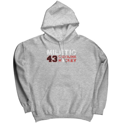 Miletic 43 Carolina Hockey Unisex Hoodie