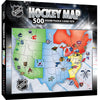 NHL League Map Puzzle, 500 Piece