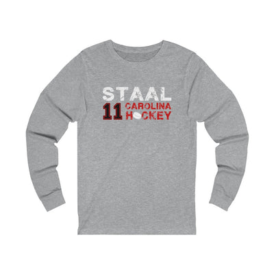 Staal 11 Carolina Hockey Unisex Jersey Long Sleeve Shirt