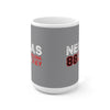 Necas 88 Carolina Hockey Ceramic Coffee Mug In Gray, 15oz