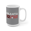 Raanta 32 Carolina Hockey Ceramic Coffee Mug In Gray, 15oz