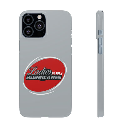 Ladies Of The Hurricanes Snap Phone Cases In Silver