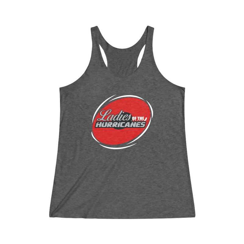 Ladies Of The Hurricanes Women's Tri-Blend Racerback Tank Top