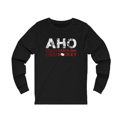 Aho 20 Carolina Hockey Unisex Jersey Long Sleeve Shirt