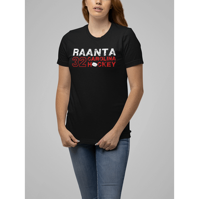 Raanta 32 Carolina Hockey Unisex Jersey Tee