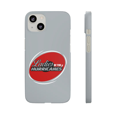 Ladies Of The Hurricanes Snap Phone Cases In Silver