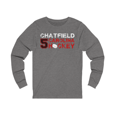 Chatfield 5 Carolina Hockey Unisex Jersey Long Sleeve Shirt