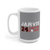 Jarvis 24 Carolina Hockey Ceramic Coffee Mug In Gray, 15oz