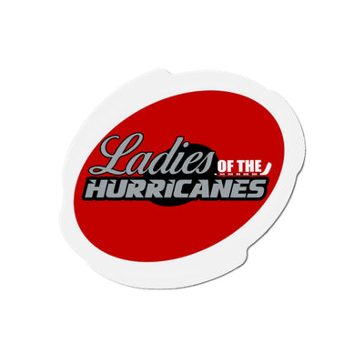 Ladies Of The Hurricanes Kiss-Cut Magnets