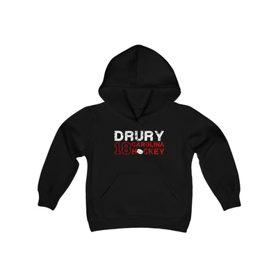 Drury 18 Carolina Hockey Youth Hooded Sweatshirt