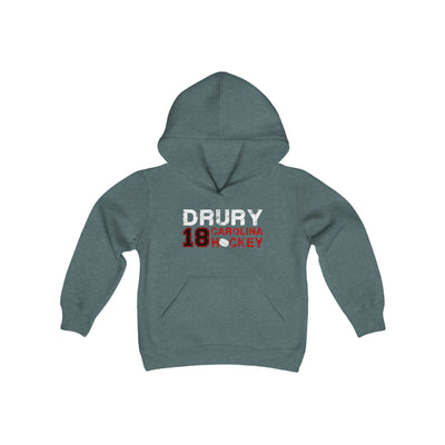 Drury 18 Carolina Hockey Youth Hooded Sweatshirt