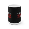 Chatfield 5 Carolina Hockey Ceramic Coffee Mug In Black, 15oz