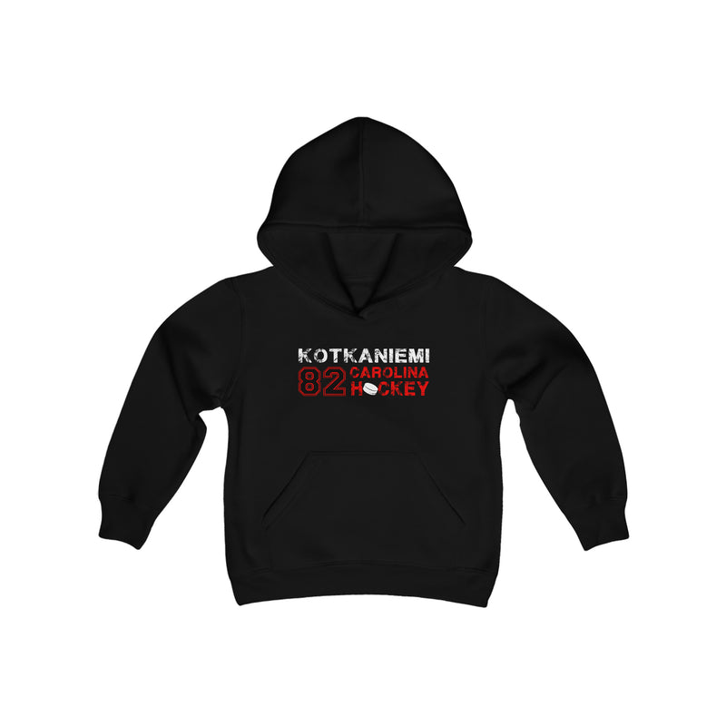 Kotkaniemi 82 Carolina Hockey Youth Hooded Sweatshirt