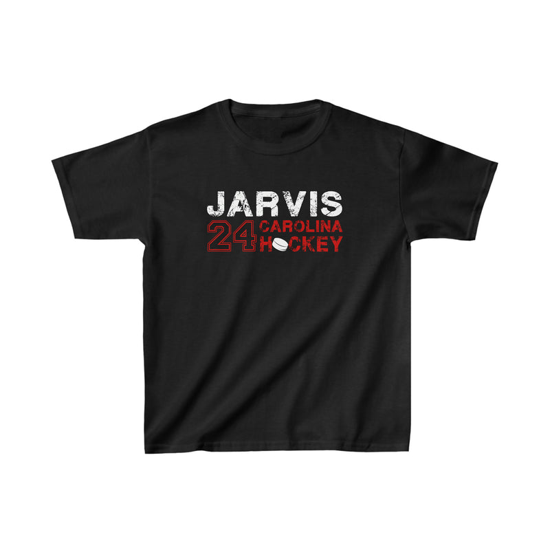 Jarvis 24 Carolina Hockey Kids Tee