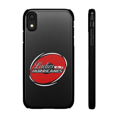 Ladies Of The Hurricanes Snap Phone Cases In Black