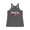 Pesce 22 Carolina Hockey Women's Tri-Blend Racerback Tank