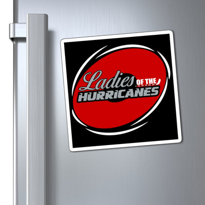 Ladies Of The Hurricanes Multi-Use Magnets In Black