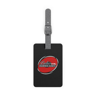 Ladies Of The Hurricanes Leather Luggage Tag