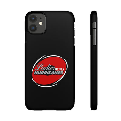 Ladies Of The Hurricanes Snap Phone Cases In Black