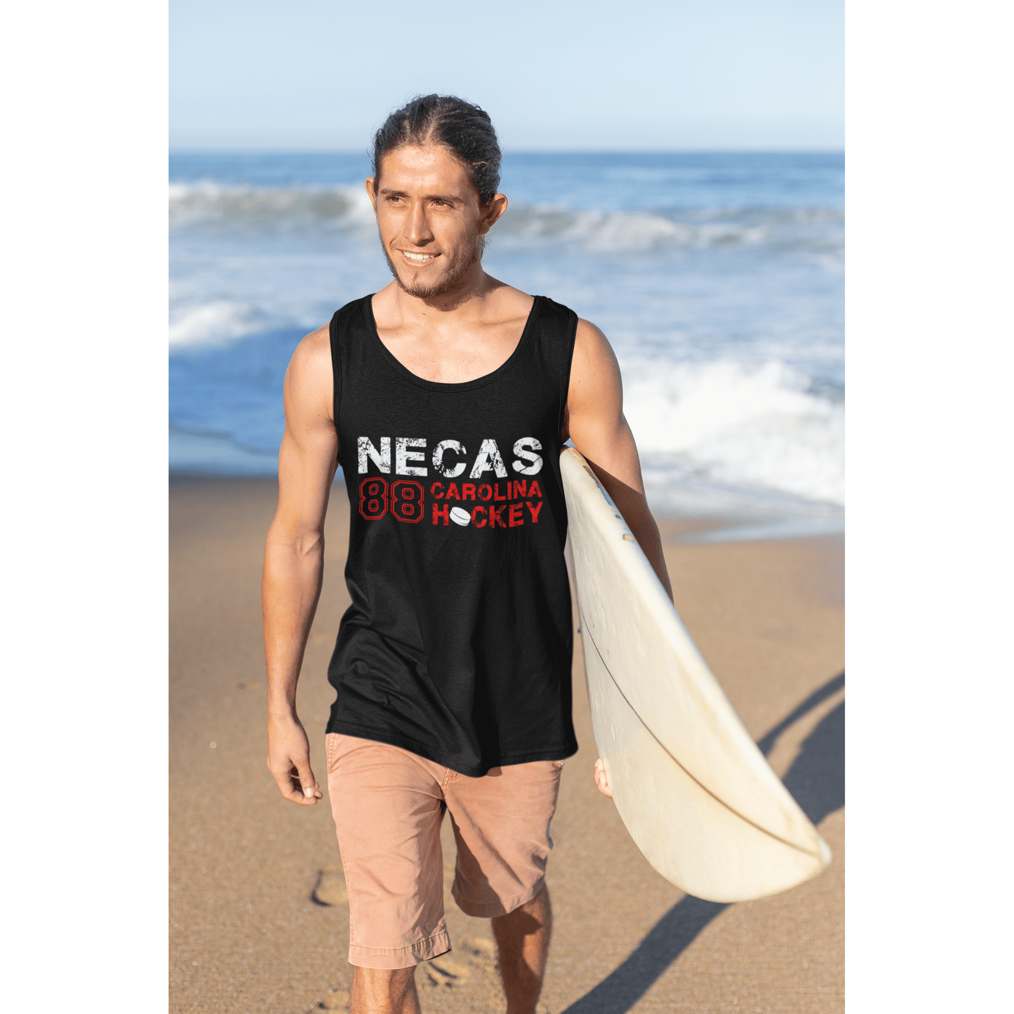 Necas 88 Carolina Hockey Unisex Jersey Tank Top